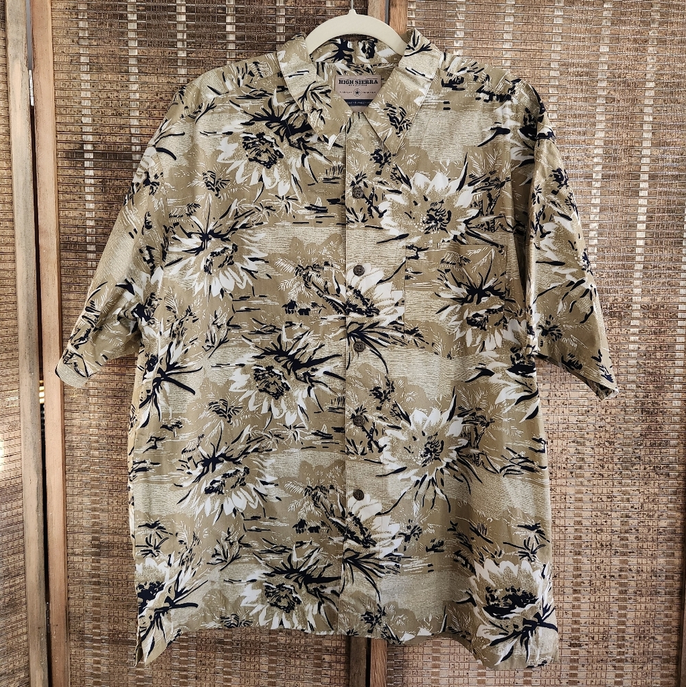 High Sierra Men's Camp Shirt, LG
